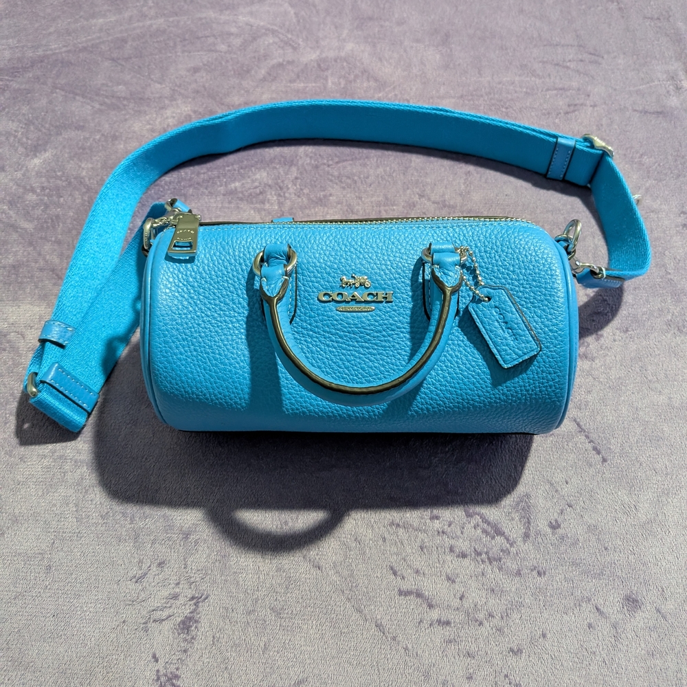 Coach Vibrant Blue Mini Bag